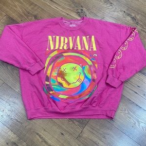 Urban Outfitters oversized Nirvana sweatshirt